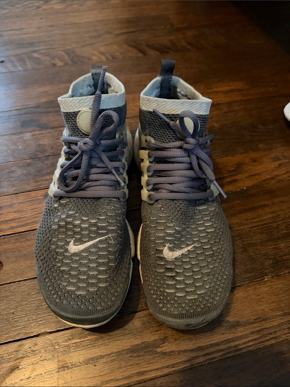 Nike Air Presto Ultra Flyknit Men’s 8 Dark Grey Wolf Grey 835570-003
